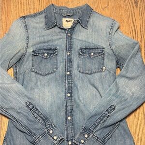 TNA Light Blue Denim Shirt
